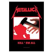 Metallica Kill Em All Fabric Poster Wall Hanging